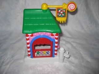 Fisher Price Little People Christmas Main Street Shop candy store