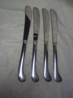 Pieces Pistol Handle Knives Stainless Flatware Estate Find
