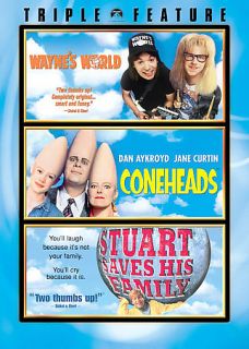Waynes World/Conehead s/Stuart Saves His Family (DVD, 2007, 3 Disc
