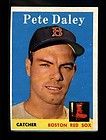 1958 TOPPS #73 PETE DALEY RED SOX NM 000725