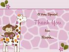 24 Cocalo Jacana Animals Baby Shower Thank You Cards PERSONALIZED