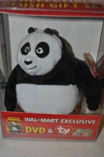 Wal Mart Exclusive Kung Fu Panda ty Beanie Babies PO