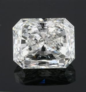 2CT Radiant EGL Certified Loose Engagement Diamond Ring