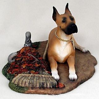 Great Dane Statue Figurine. Home Decor Yard & Garden Dog Products