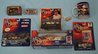 Dale Earnhardt Sr. Bass Pro Shops Collection 6 Diecast Cars, Pin