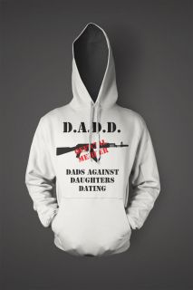 DADD DADS AGAINST DAUGHTERS DATING GIFT UNISEX HOODIE NEW S XXL