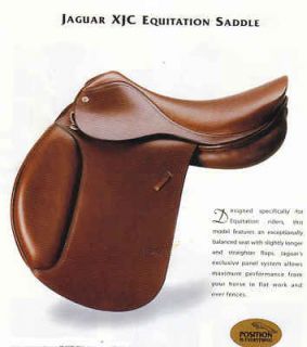 jumping saddle Eng made by Harry Dabbs 16.5 med tree exclusive equita