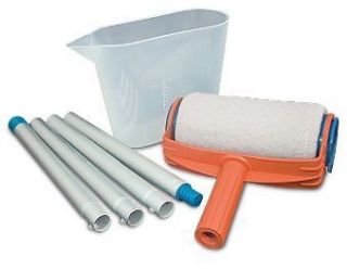 PRO EASY PAINT ROLLER SYSTEM FILL EAZY MAGIC PAINTING POINT POLES