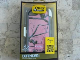 Newly listed Otterbox Defender iPhone 5 Realtree Camo AP Pink Case in