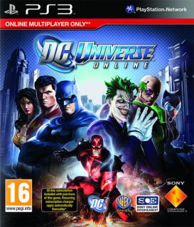 HUGE 16 Promo Display Box NO GAME   DC Universe Online PS3 GameStop