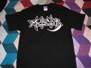 mutilator logo t shirt death metal sarcofago morbid angel necrovore