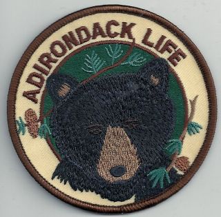 SOUVENIR PATCH OF THE ADIRONDACKS IN NEW YORK STATE   ADIRONDACK