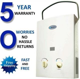 Camping Portable Tankless Hot Water Heater   No Electricity Needed   2
