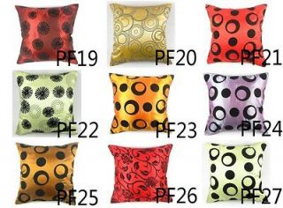 Taffeta Decor Throw Pillow case Cushion Cover 17 PF