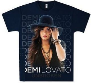 Demi Lovato Stacked With Hat Shirt SM, MD, LG, XL, XXL New