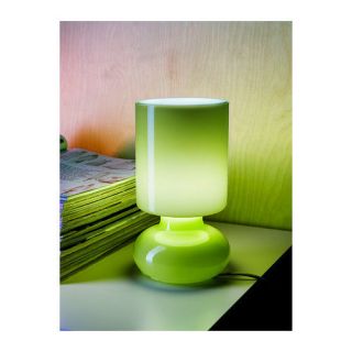 Table lamp GREEN 70s 60s Lounge Retro Light Lamps Lights Designer NEW