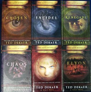 LOST Chronicles Books 1 6 by TED DEKKER SET Hardcover Chaos s Renegade