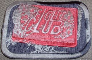 FIGHT CLUB Soap Logo Embroidered Logo PATCH