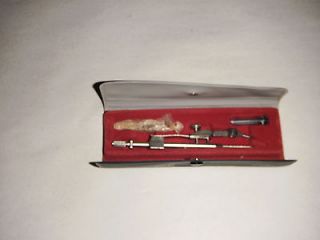 VINTAGE CHARVOZ DRAFTING TOOL COMPASS ATTACHMENTS GERMANY 6675 00 248