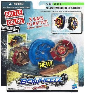 NEW Beyblade BeyWheelz Slash Warrior Destroyer Battler