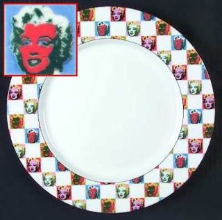 Vintage ANDY WARHOL Pop Art Salad Plate Campbells Soup Studio 54 New