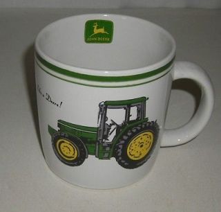 John Deere Coffee Mug Cup by Gibson Housewares from Dinnerware Set