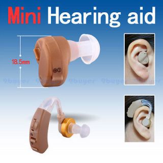 Mini or Tuneable In Ear Digital Hearing AIDS AID Adjustable Tone Sound