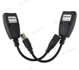 USB 2.0 to RJ45 Cat5e 6e Lan Camera Webcam Ethernet Extender Adapter
