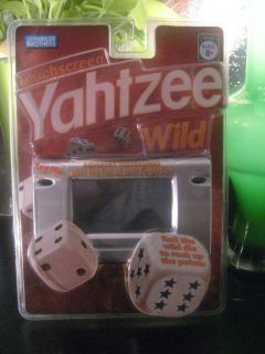YAHTZEE WILD Electronic Handheld Dice Game NIP