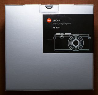 Leica X1 12.2 MP Digital Camera   Silver Grey