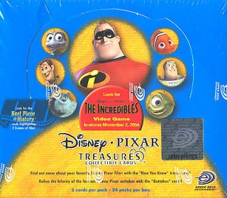 Disney Treasures Pixar Collectors Card Box
