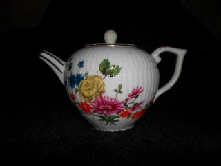 FURSTENBERG COLLECTORS PORCELAIN MINIATURE TEAPOT ,