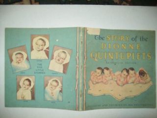 THE STORY OF THE DIONNE QUINTUPLETS EXCLUSIVE & COPYRIGHTED NEA