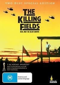 KILLING FIELDS DVD Roland Joffe CAMBODIA Khmer Rouge