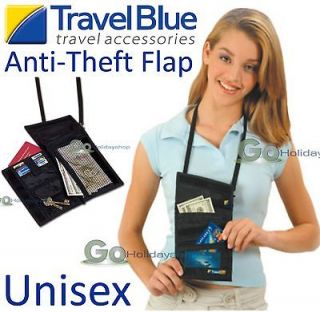 Travel Neck Shoulder Money Wallet Pouch Passport Document Holder