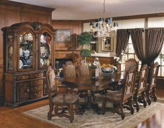 Renaissance Haldeman Formal 9 Piece Dining Room Set with China Cabinet