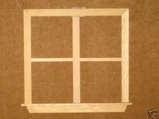 Dollhouse/Room Box Double Window/Accessories/NEW