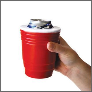 Kegger Party SOLO RED CUP Insulated Foam BEER CAN DRINK KOOZIE/HOLDER