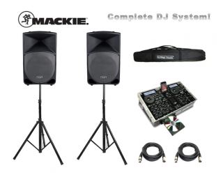  15A Speaker NUMARK ICDMIX3 Tripod DJ Package Set iCDMIX 3 2 Thump 15
