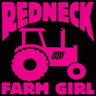 country girl decal tractor cowgirl redneck womans ladies farm boots