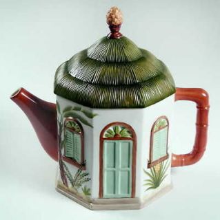 Lenox BRITISH COLONIAL SCENIC Figurine Tea Pot 3961649
