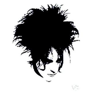 Robert Smith The Cure retro new wave post punk t shirt
