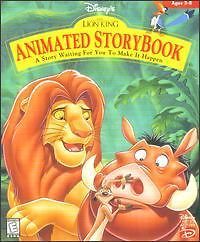 Disneys The Lion King Animated StoryBook PC MAC CD ROM movie based