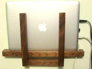 Custom Hardwood Apple Macbook Pro/Air or PC Stand. Docking Station