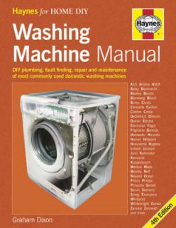 Dixon, Graham The Washing Machine Manual DIY Plumbing, Fault finding