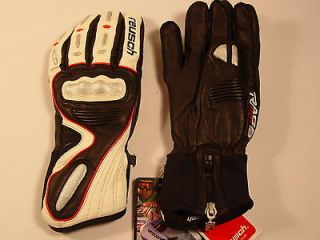 Reusch All Leather Race Tec 10 Downhill Ski Team Gloves #4011119 Black