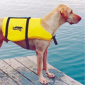 Aqua Dog Water Life Vest Preserver Jacket PERFECT FOR BOATING LIMITED