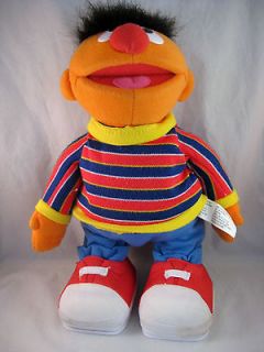 Sesame Street Tickle Me Ernie Muppet Doll Character Toy Fisher Price