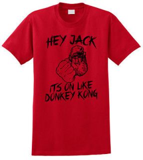 Hey Jack Donkey Kong T Shirt Fan Duck Dynasty Hunting SI SILAS