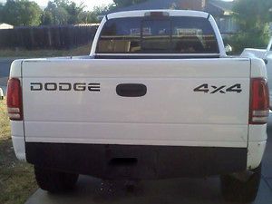 Dodge Ram 4x4 tailgate lettering Decal.